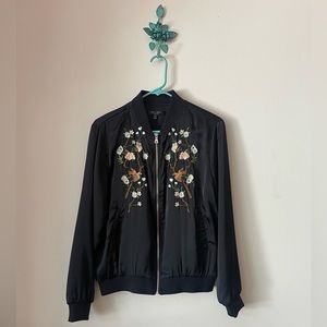 romeo & juliet couture | black satin jacket